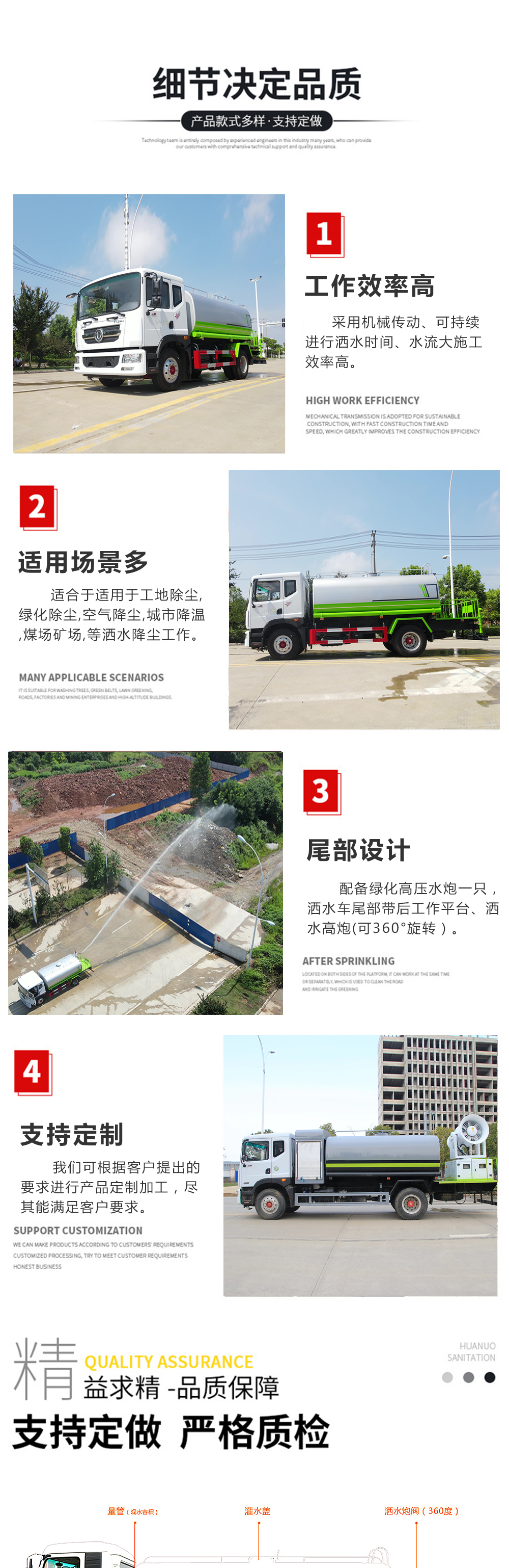 東風華神T5噴霧霧炮車國六10立方/50-100米霧炮